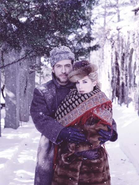 Photo Flash: DOCTOR ZHIVAGO Cast Bundles Up for Broadway; Rush Policy Announced! Image