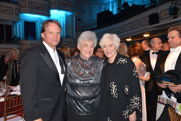 Gala Honoree Rex Smith; Edith Goodmaster, Private Secretary to Maurice Bailey, who op Photo