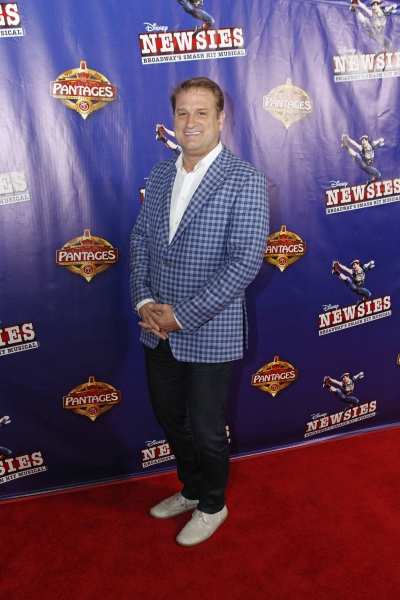 Photo Flash: Alan Menken, Jack Feldman, Jeff Calhoun and More Celebrate NEWSIES Opening in Los Angeles Image