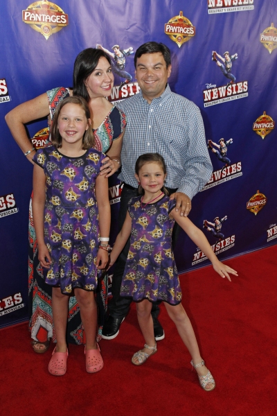 Photo Flash: Alan Menken, Jack Feldman, Jeff Calhoun and More Celebrate NEWSIES Opening in Los Angeles Image