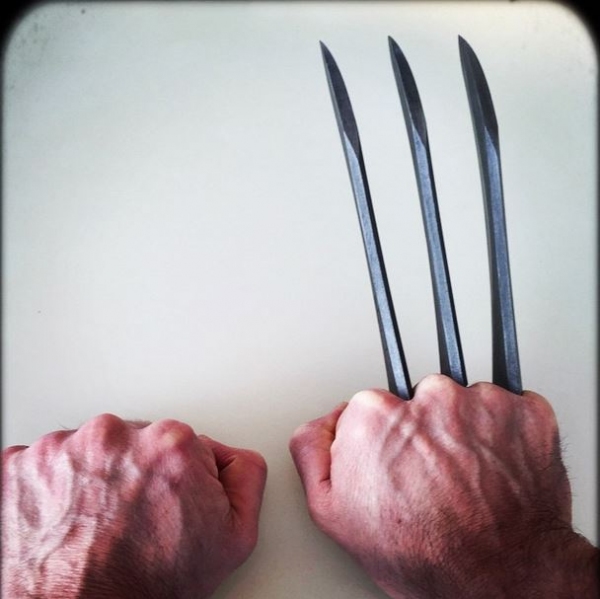 Photo Flash: Hugh Jackman Dons the WOLVERINE Claws One Final Time Image