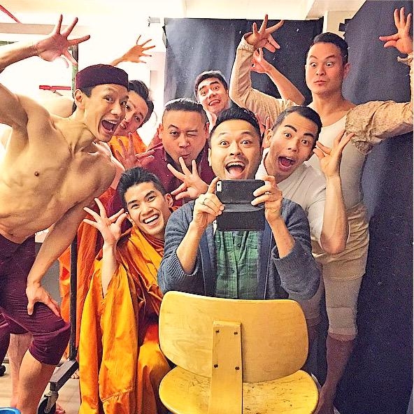 Photo Flash: Saturday Intermission Pics - 3/28 - THE KING AND I Men Snap First #SIP, Plus AN AMERICAN IN PARIS, ON THE TOWN, and More! 