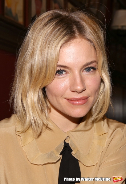 Photo Coverage: CABARET's Sienna Miller Gets Immortalized with a Sardi's Caricature! Image