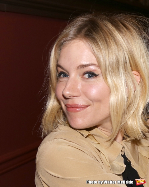 Photo Coverage: CABARET's Sienna Miller Gets Immortalized with a Sardi's Caricature! Image