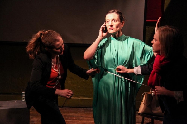 Abby Stark, Mary Jo Bolduc and Jillann Morlan in THE FITTING by Laura Nessler, direct Photo