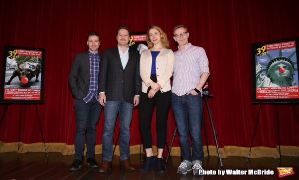 Photo Coverage: THE 39 STEPS Cast Prepares for Off-Broadway Return! Image