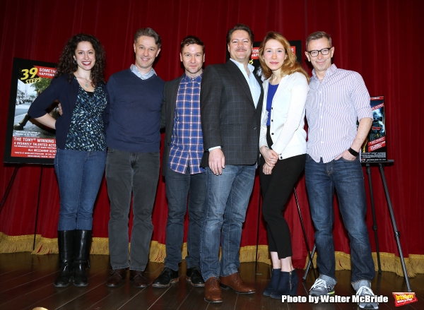 Photo Coverage: THE 39 STEPS Cast Prepares for Off-Broadway Return! Image