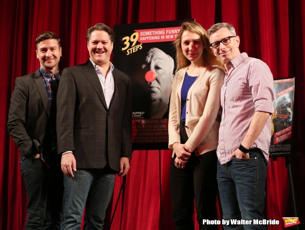 Photo Coverage: THE 39 STEPS Cast Prepares for Off-Broadway Return! Image