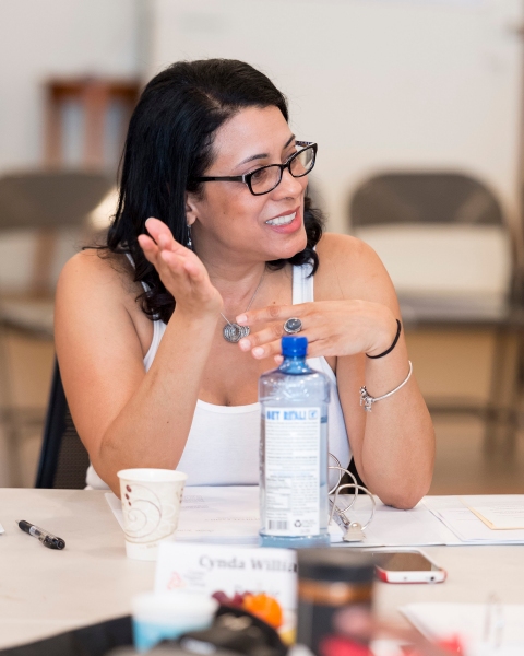Photo Flash: In Rehearsal with Phylicia Rashad, Bryan Terrell Clark, Shanesia Davis and More for IMMEDIATE FAMILY at the Taper 