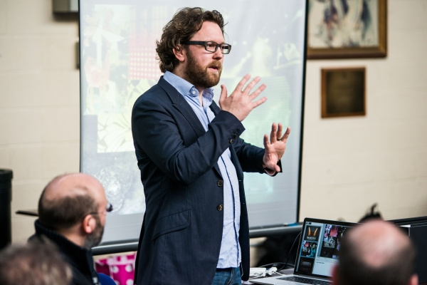 Photo Flash: In Rehearsal with Dianna Agron, Stephen Wright and More for MCQUEEN at St. James Theatre Image