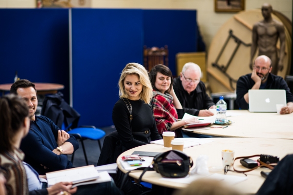 Photo Flash: In Rehearsal with Dianna Agron, Stephen Wright and More for MCQUEEN at St. James Theatre Image