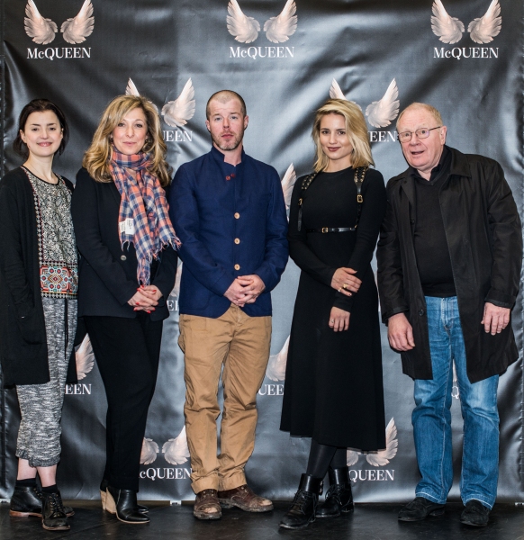 Photo Flash: In Rehearsal with Dianna Agron, Stephen Wright and More for MCQUEEN at St. James Theatre Image