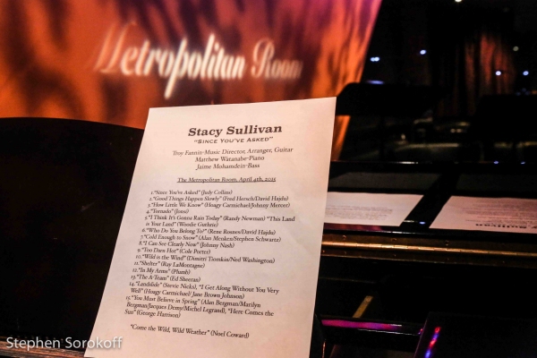 Photo Coverage: Stacy Sullivan Brings SINCE YOU'VE ASKED to The Metropolitan Room Image