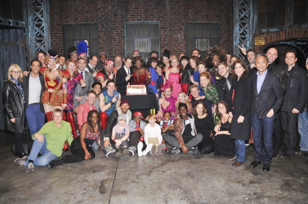 Photo Flash: KINKY BOOTS Cast Celebrates 2 Years on Broadway! Image