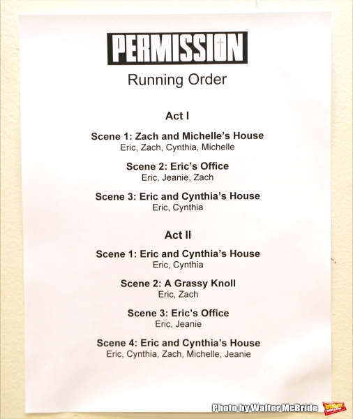 Photo Coverage: In Rehearsal with Justin Bartha, Elizabeth Reaser & More for MCC's PERMISSION Image