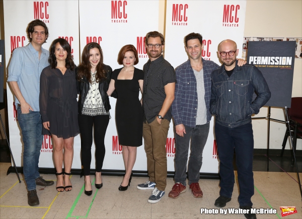 Photo Coverage: In Rehearsal with Justin Bartha, Elizabeth Reaser & More for MCC's PERMISSION  Image