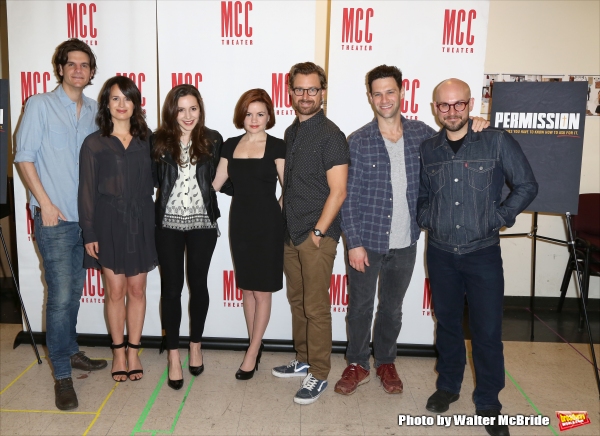 Photo Coverage: In Rehearsal with Justin Bartha, Elizabeth Reaser & More for MCC's PERMISSION Image
