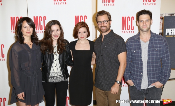 Photo Coverage: In Rehearsal with Justin Bartha, Elizabeth Reaser & More for MCC's PERMISSION Image