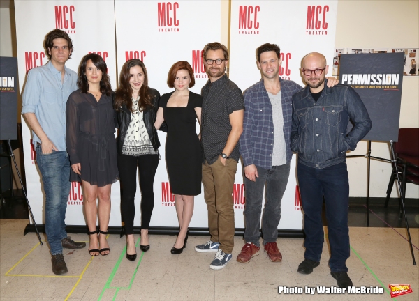 Photo Coverage: In Rehearsal with Justin Bartha, Elizabeth Reaser & More for MCC's PERMISSION Image