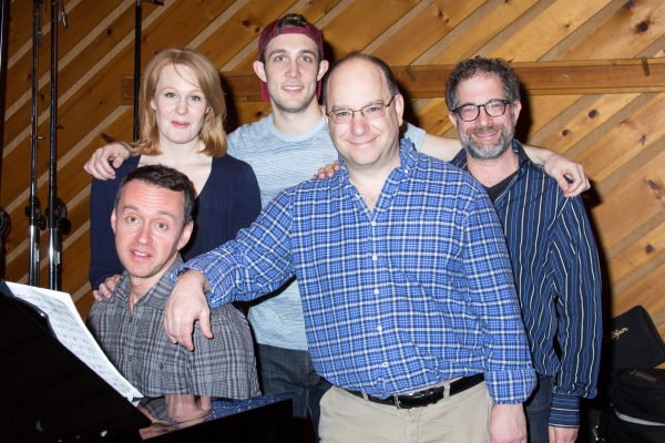 Photo Coverage: In the Recording Studio with JOHN & JEN's Kate Baldwin and Conor Ryan Image