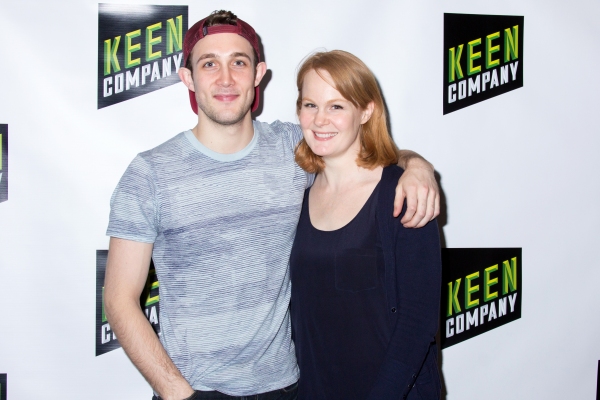 Photo Coverage: In the Recording Studio with JOHN & JEN's Kate Baldwin and Conor Ryan Image