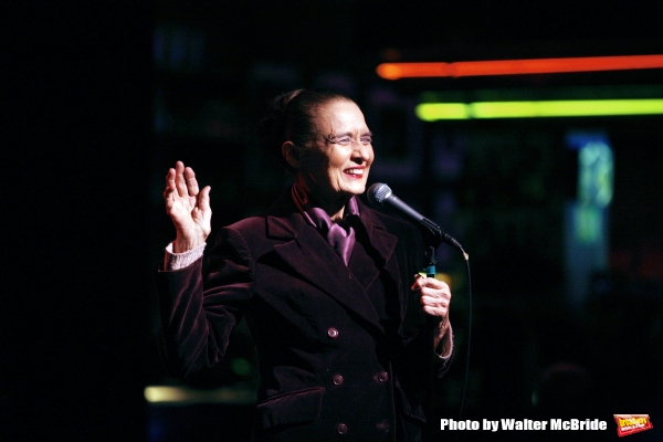 Julie Wilson performs at Jim Caruso''s Cast Party on October 30, 2006 in New York Cit Photo