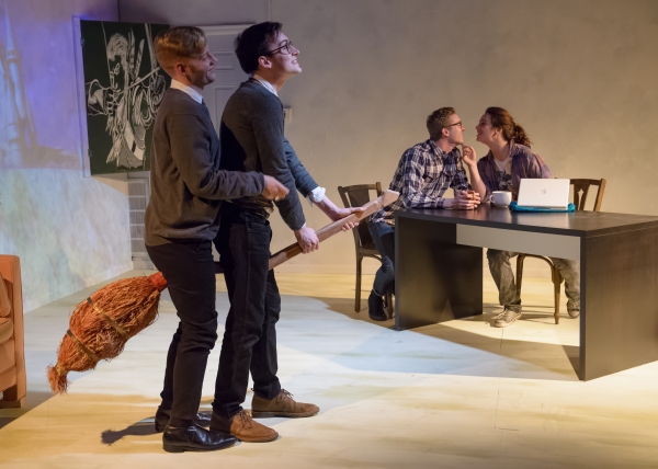 Photo Flash: First Look at Strange Bedfellows Theatre's BADFIC LOVE, Opening Tonight Image