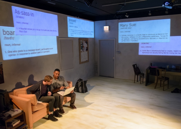 Photo Flash: First Look at Strange Bedfellows Theatre's BADFIC LOVE, Opening Tonight Image