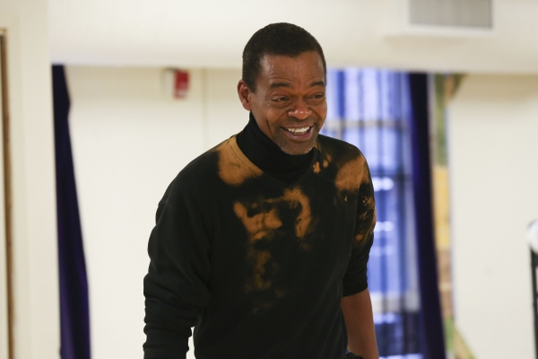 Photo Flash: In Rehearsal for TOAST at the Public, Starring Keith David, Hill Harper & More 
