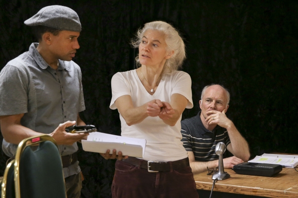 Photo Flash: In Rehearsal for TOAST at the Public, Starring Keith David, Hill Harper & More Image