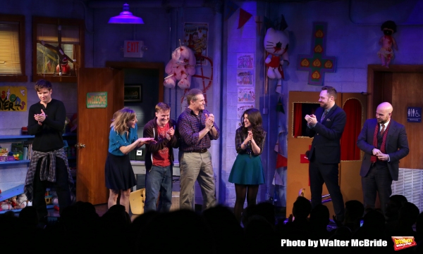 Photo Coverage: Steven Boyer & the Cast of Broadway's HAND TO GOD Take Opening Night Bows! Image