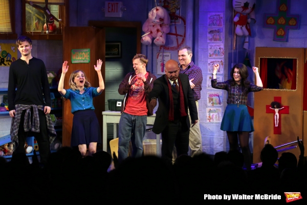 Photo Coverage: Steven Boyer & the Cast of Broadway's HAND TO GOD Take Opening Night Bows! Image