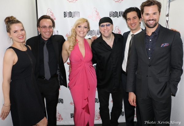 Photo Flash: Andrew Rannells & Amy Spanger Join ON THE TOWN's Elizabeth Stanley at Birdland Image
