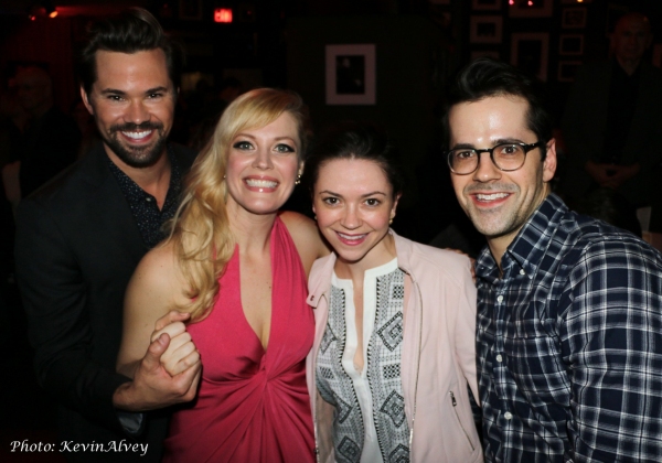 Photo Flash: Andrew Rannells & Amy Spanger Join ON THE TOWN's Elizabeth Stanley at Birdland Image