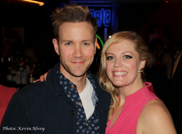 Photo Flash: Andrew Rannells & Amy Spanger Join ON THE TOWN's Elizabeth Stanley at Birdland Image