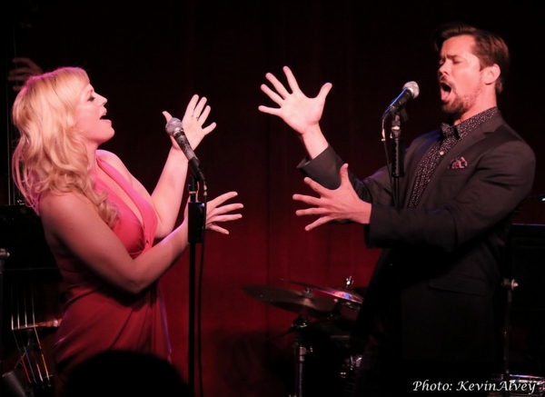 Photo Flash: Andrew Rannells & Amy Spanger Join ON THE TOWN's Elizabeth Stanley at Birdland Image