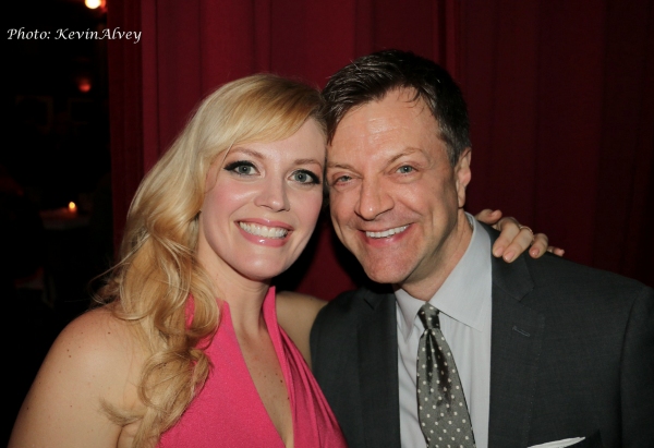 Photo Flash: Andrew Rannells & Amy Spanger Join ON THE TOWN's Elizabeth Stanley at Birdland Image