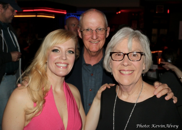 Photo Flash: Andrew Rannells & Amy Spanger Join ON THE TOWN's Elizabeth Stanley at Birdland Image