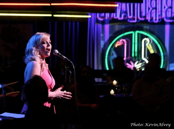 Photo Flash: Andrew Rannells & Amy Spanger Join ON THE TOWN's Elizabeth Stanley at Birdland Image