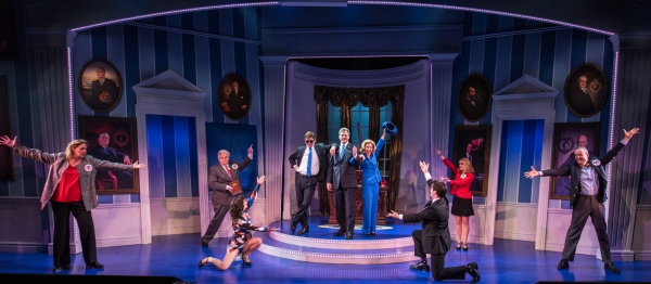 Photo Flash: First Look at Kerry Butler, Tom Galantich, Duke Lafoon & More in CLINTON THE MUSICAL Off-Broadway Image