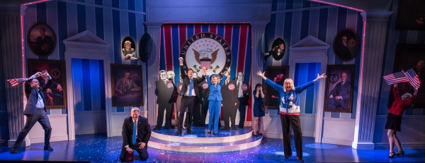 Photo Flash: First Look at Kerry Butler, Tom Galantich, Duke Lafoon & More in CLINTON THE MUSICAL Off-Broadway Image
