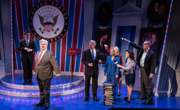 Photo Flash: First Look at Kerry Butler, Tom Galantich, Duke Lafoon & More in CLINTON THE MUSICAL Off-Broadway Image