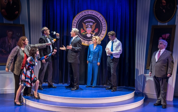 Photo Flash: First Look at Kerry Butler, Tom Galantich, Duke Lafoon & More in CLINTON THE MUSICAL Off-Broadway Image