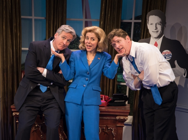Photo Flash: First Look at Kerry Butler, Tom Galantich, Duke Lafoon & More in CLINTON THE MUSICAL Off-Broadway Image