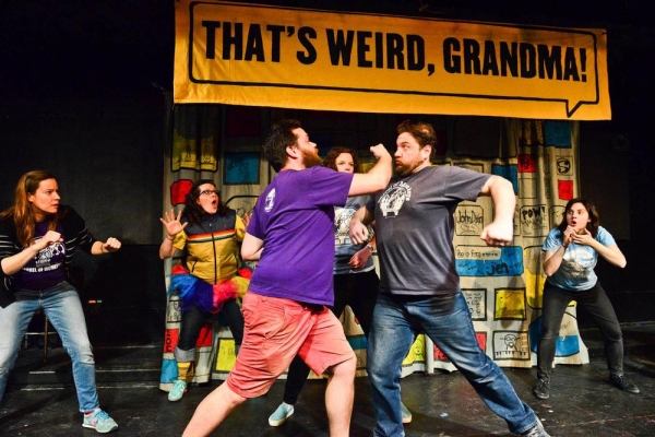 Photo Flash: First Look at Barrel of Monkeys' THAT'S WEIRD, GRANDMA Image