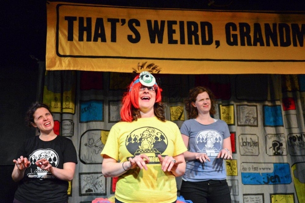 Photo Flash: First Look at Barrel of Monkeys' THAT'S WEIRD, GRANDMA Image