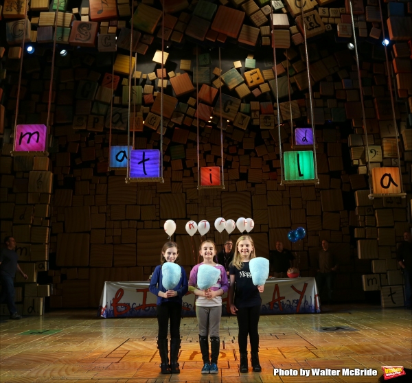 Photo Coverage: MATILDA Cast Celebrates Two Naughty Years on Broadway!  Image