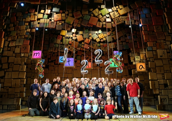 Photo Coverage: MATILDA Cast Celebrates Two Naughty Years on Broadway!  Image