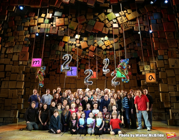 Photo Coverage: MATILDA Cast Celebrates Two Naughty Years on Broadway!  Image