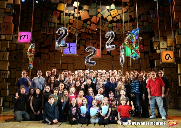 Photo Coverage: MATILDA Cast Celebrates Two Naughty Years on Broadway!  Image
